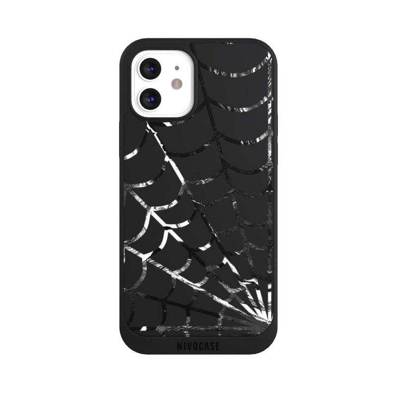 iPhone 12 NIVOpure Texturiertes Spinnennetz