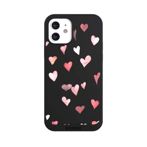 Apple iPhone 12 NIVOpure Valentines Hearts Dropping
