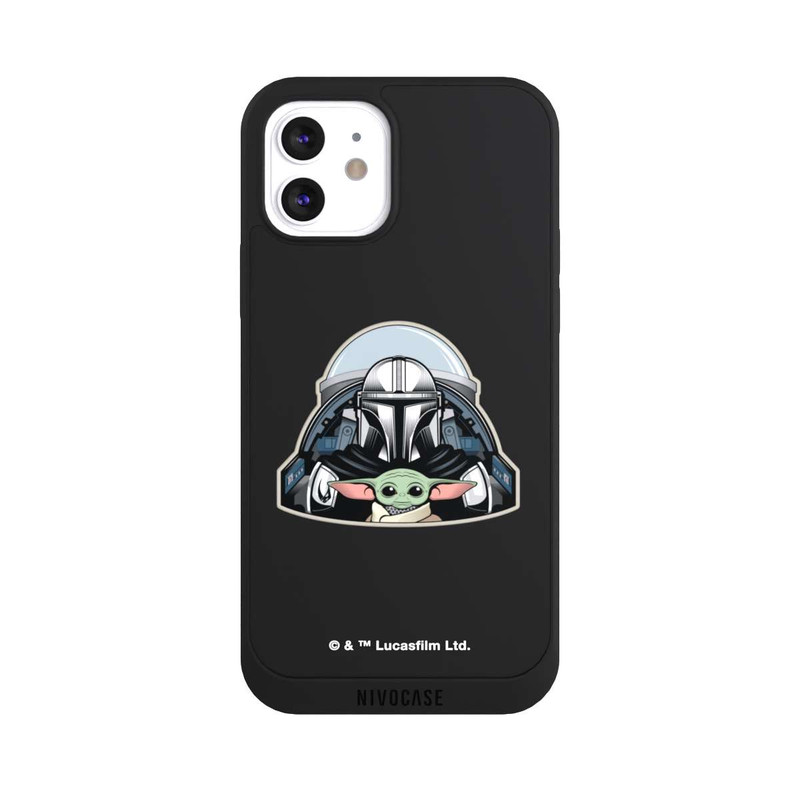 iPhone 12 NIVOpure Mando et Grogu Transparent