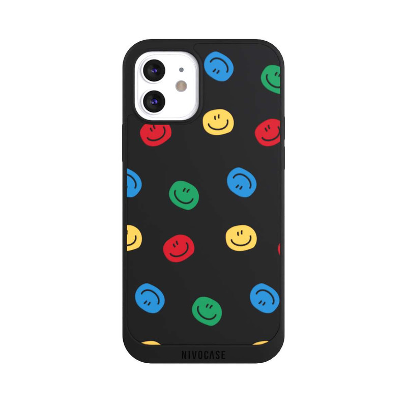 iPhone 12 NIVOpure Smile Pattern Colorful