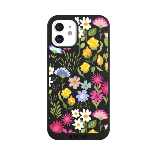 Apple iPhone 12 NIVOpure Bunte Sommerblumen Transparent