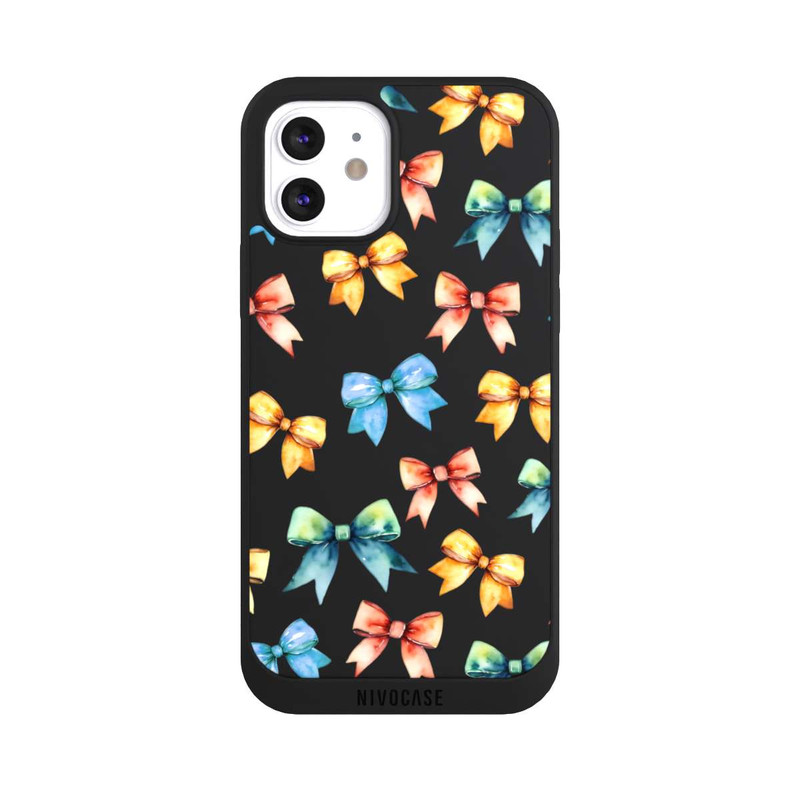 iPhone 12 NIVOpure Rainbow Bows Transparent