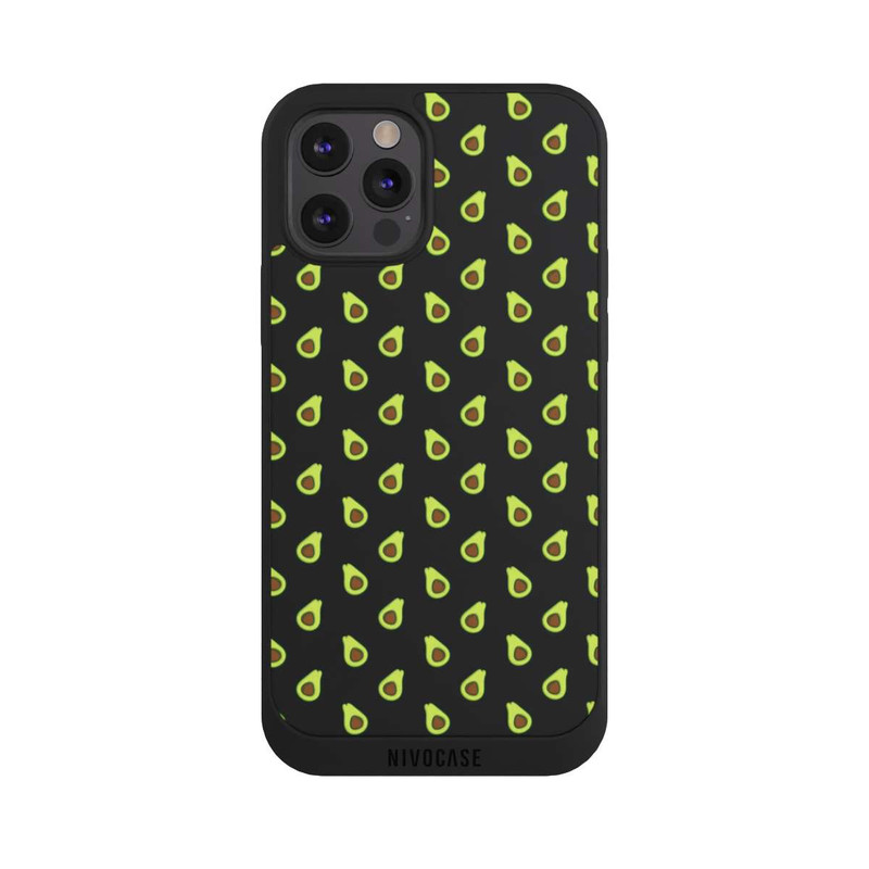 iPhone 12 Pro NIVOpure Avocado Pattern 1 transparent