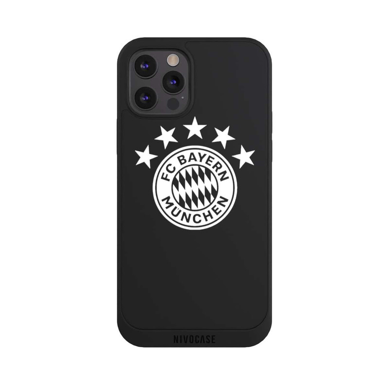 iPhone 12 Pro NIVOpure FCB Logo plain with stars - transparent