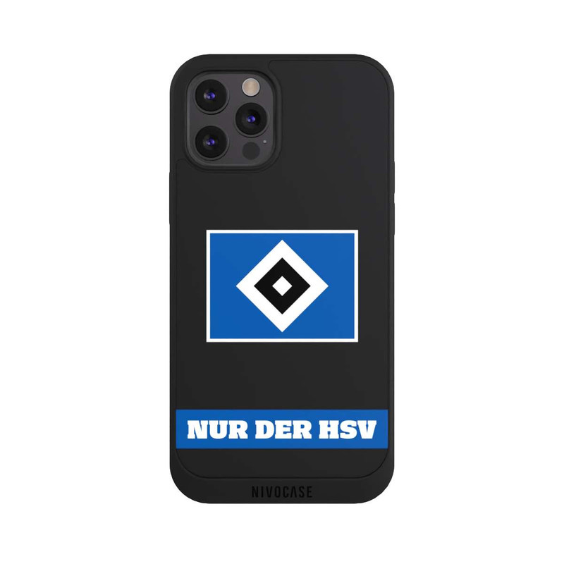 iPhone 12 Pro NIVOpure Nur der HSV Blau - ohne Hintergrund