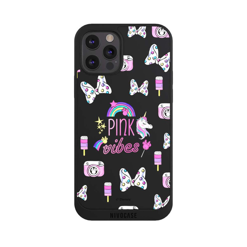 iPhone 12 Pro NIVOpure Pink Vibes Transparent