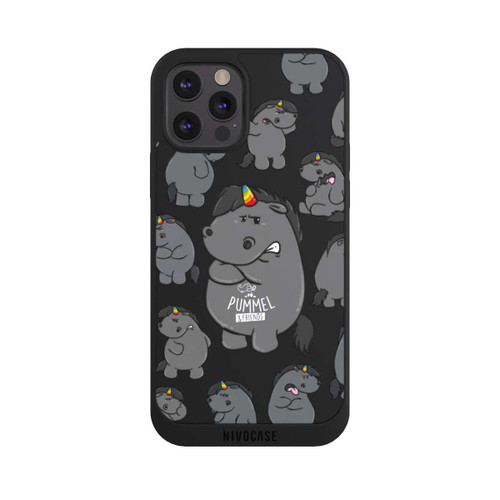 Apple iPhone 12 Pro NIVOpure Grummel Allover Transparent