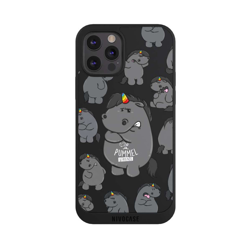 iPhone 12 Pro NIVOpure Grummel Tout sur le transparent