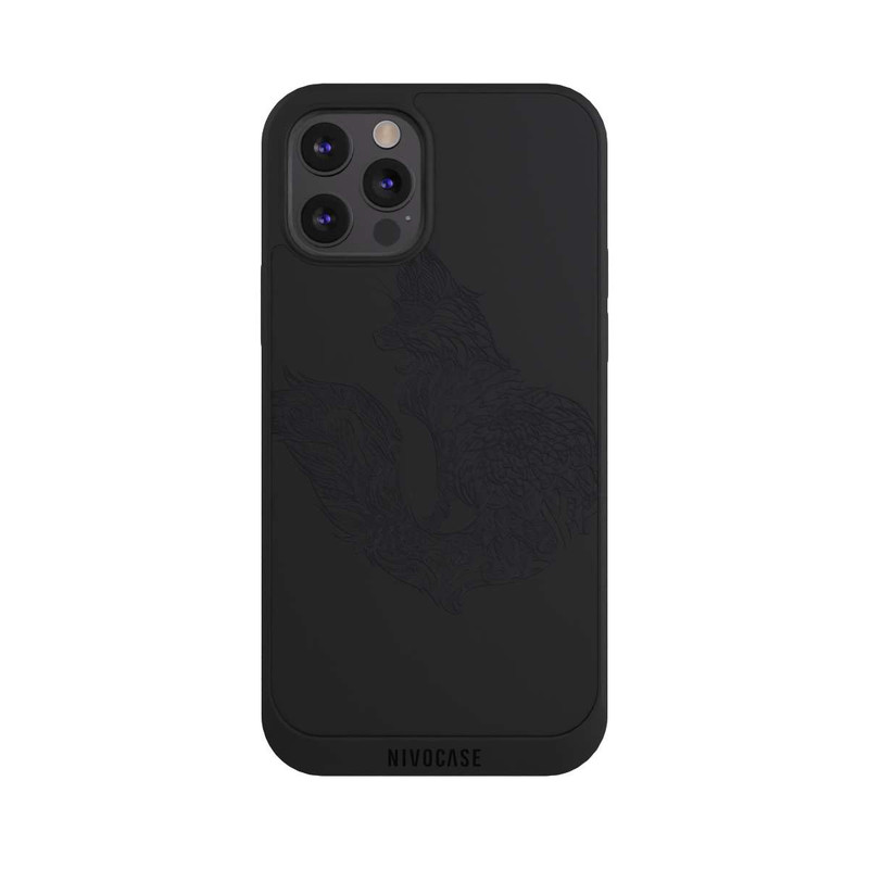 iPhone 12 Pro Max NIVOpure Renard orné sans fond