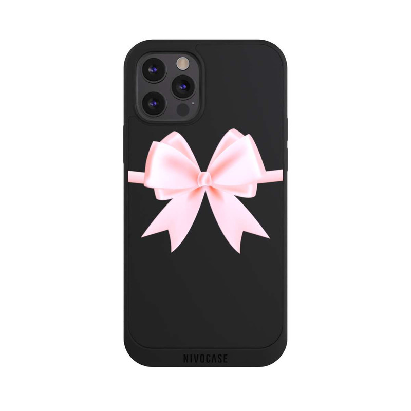 iPhone 12 Pro Max NIVOpure Rosa Schleife ohne Hintergrund