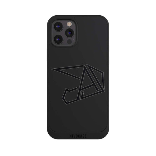 Apple iPhone 12 Pro Max NIVOpure Logo schwarz transparent
