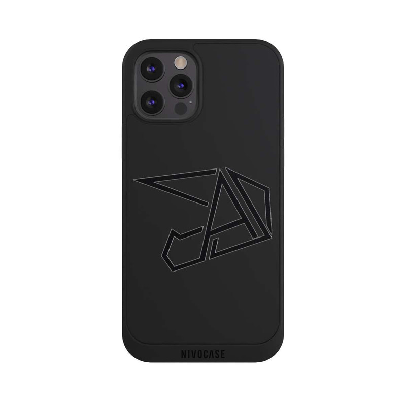 iPhone 12 Pro Max NIVOpure Logo schwarz transparent