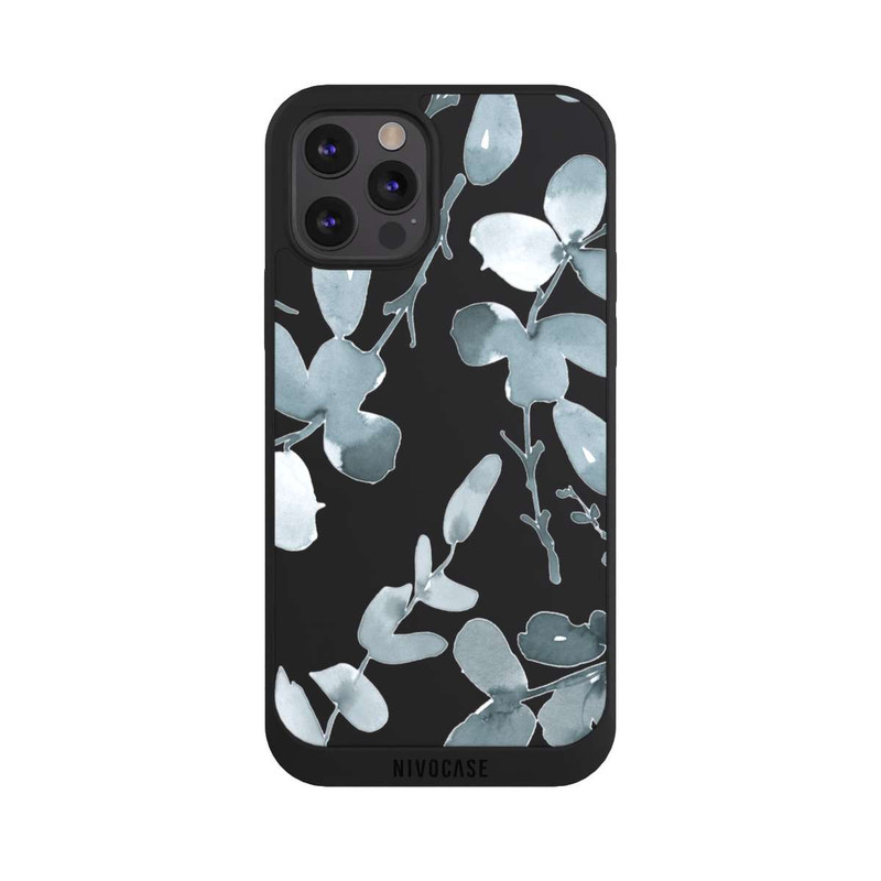 iPhone 12 Pro Max NIVOpure Motif eucalyptus transparent