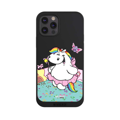 Apple iPhone 12 Pro Max NIVOpure Glitzerglimmerstadt Transparent