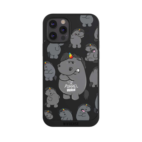 Apple iPhone 12 Pro Max NIVOpure Grummel Allover Transparent