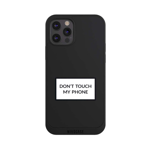 Apple iPhone 12 Pro Max NIVOpure Do Not Touch My Phone Transparent