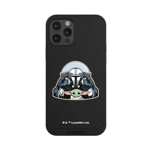 Apple iPhone 12 Pro Max NIVOpure Mando et Grogu Transparent