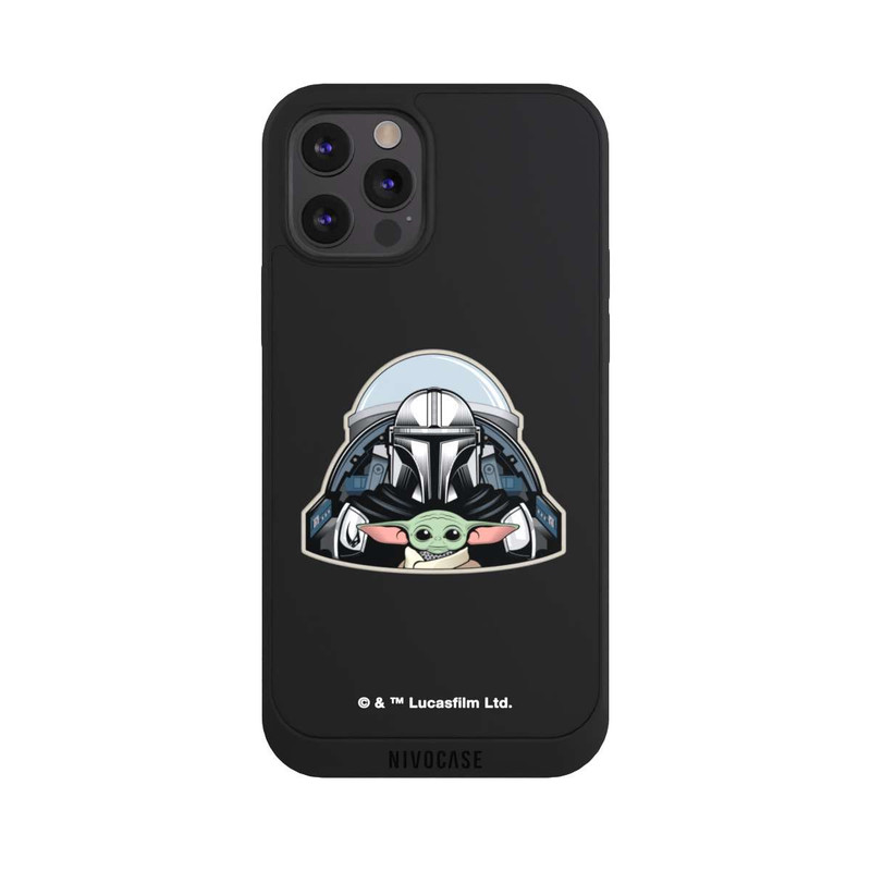 iPhone 12 Pro Max NIVOpure Mando et Grogu Transparent