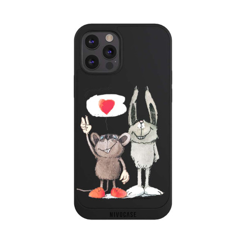 Apple iPhone 12 Pro Max NIVOpure Maus und Hase Transparent