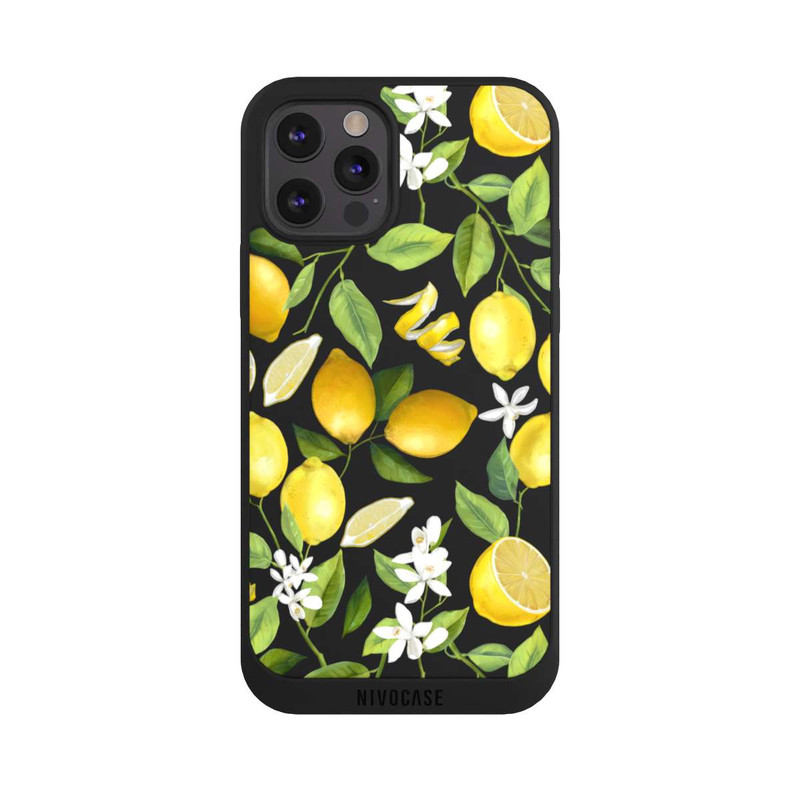 iPhone 12 Pro Max NIVOpure Lemon Summer Wallpaper Transparent