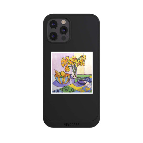 Apple iPhone 12 Pro Max NIVOpure Daffodil Patchwork, 2023, by Catherine J Martzloff
