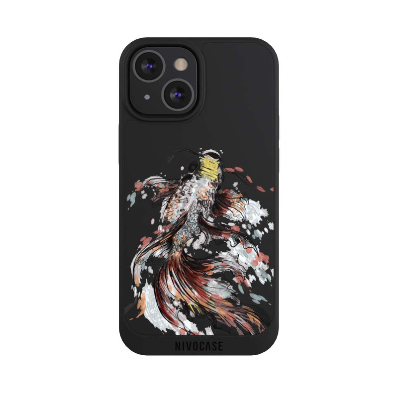 iPhone 13 Mini NIVOpure Koi (Watercolor) transparent