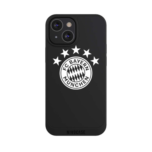Apple iPhone 13 Mini NIVOpure FCB Logo plain with stars - transparent