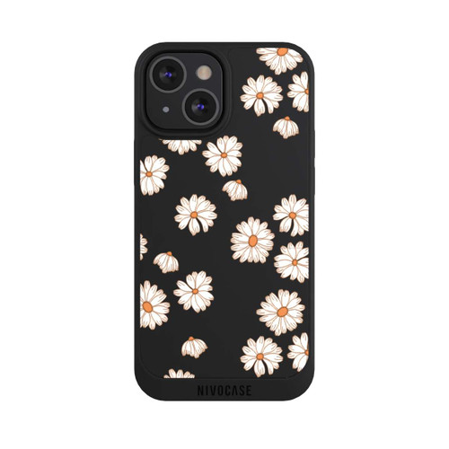 Apple iPhone 13 Mini NIVOpure Flowerpower Wallpaper White