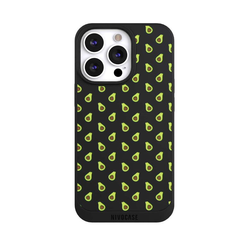 iPhone 13 Pro NIVOpure Avocado Muster 1 ohne Hintergrund