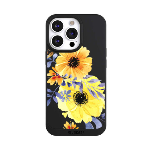 Apple iPhone 13 Pro NIVOpure Gelbe schwedische Blumen