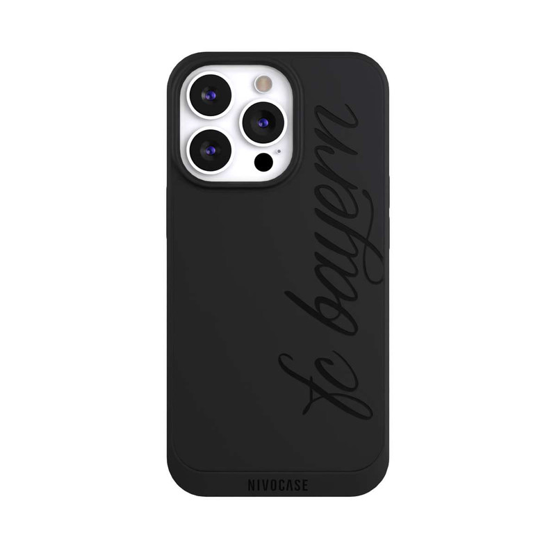 iPhone 13 Pro NIVOpure Black FCB Girlmotiv - transparent