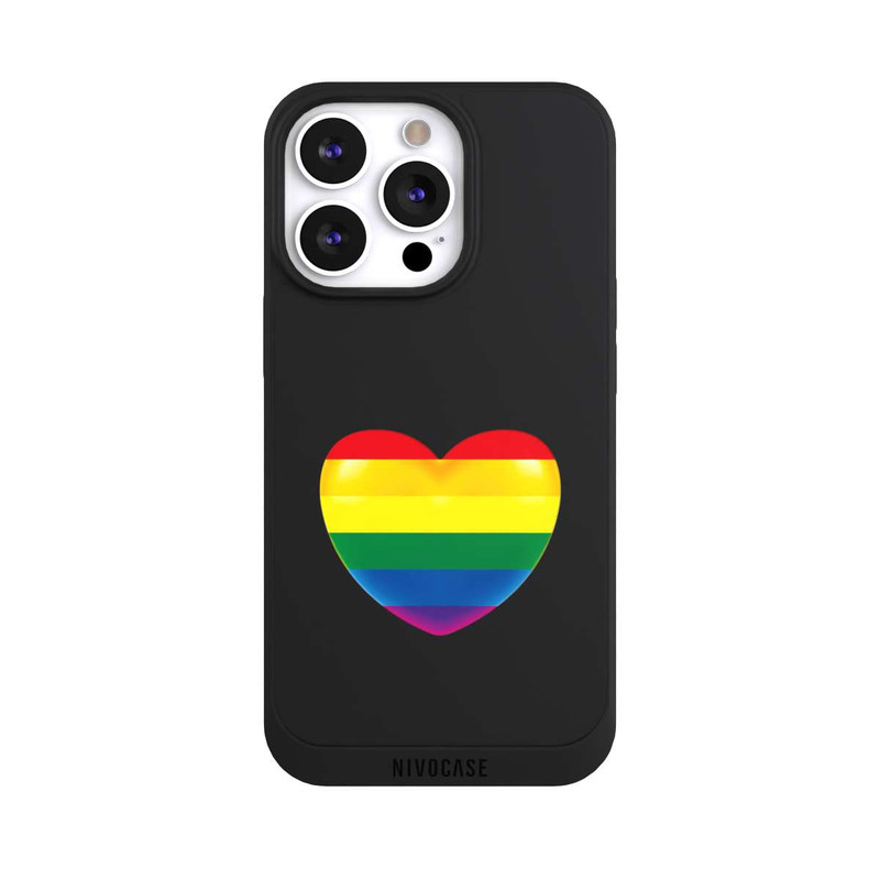 iPhone 13 Pro NIVOpure Pride Heart sans Fond