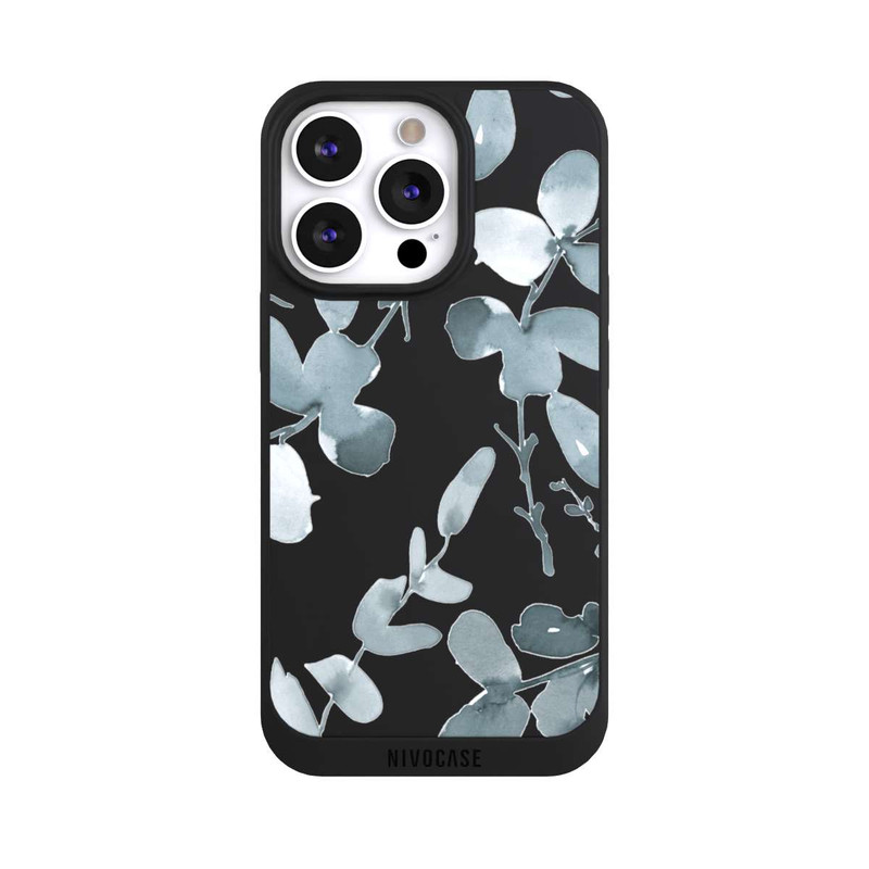 iPhone 13 Pro NIVOpure Eukalyptus Muster transparent
