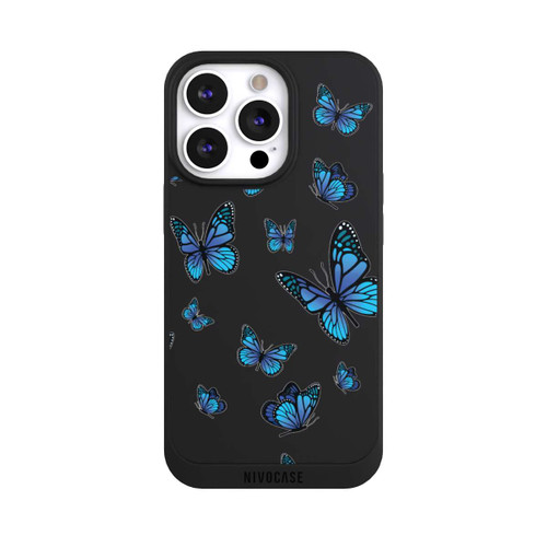 Apple iPhone 13 Pro NIVOpure Schmetterlingmuster Transparent