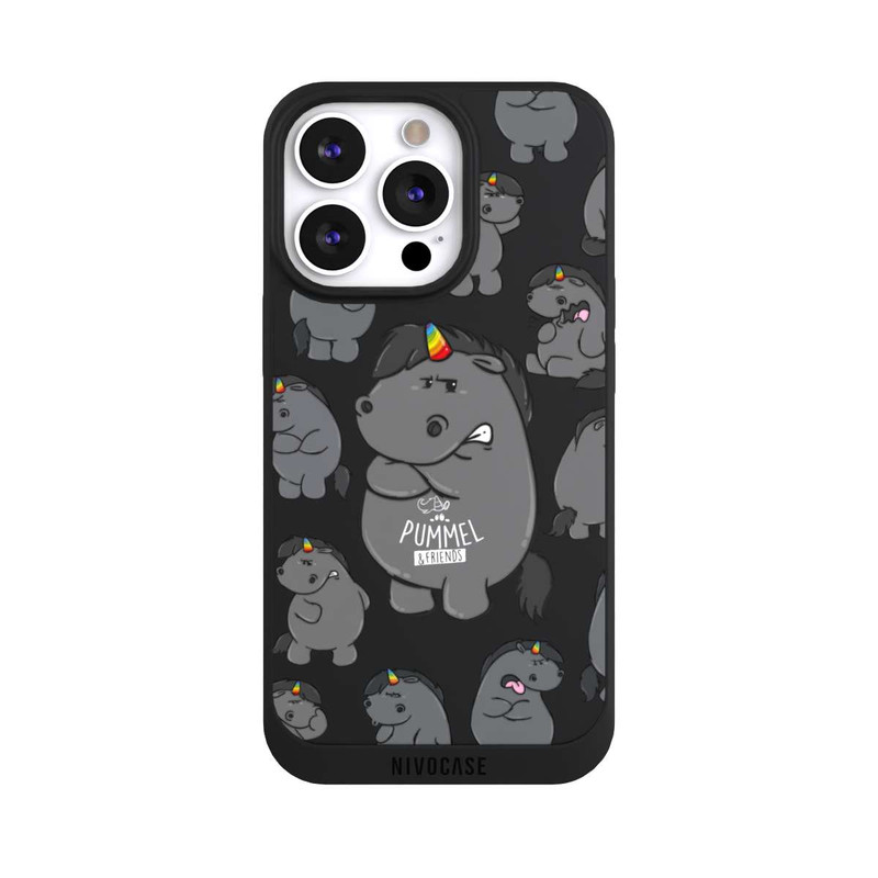 iPhone 13 Pro NIVOpure Grummel Allover Transparent