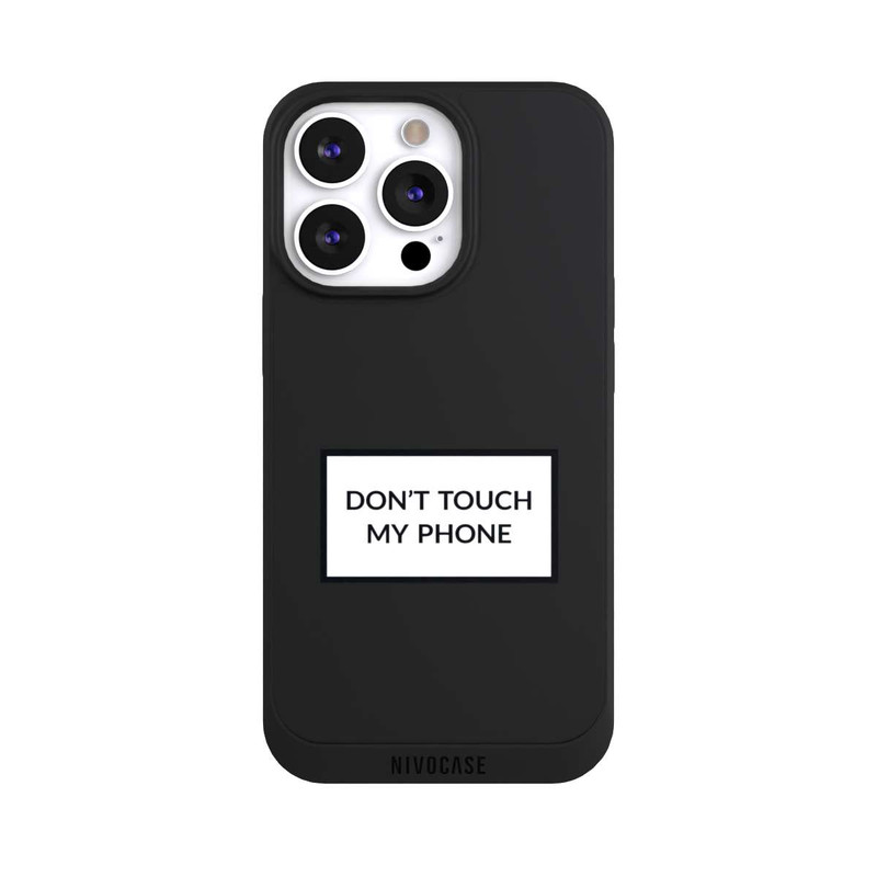 iPhone 13 Pro NIVOpure Do Not Touch My Phone Transparent