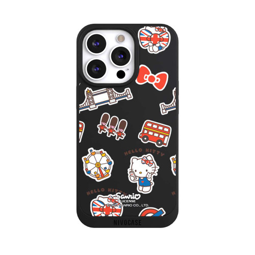 Apple iPhone 13 Pro NIVOpure Hello Kitty Londoner Abzeichen Transparent