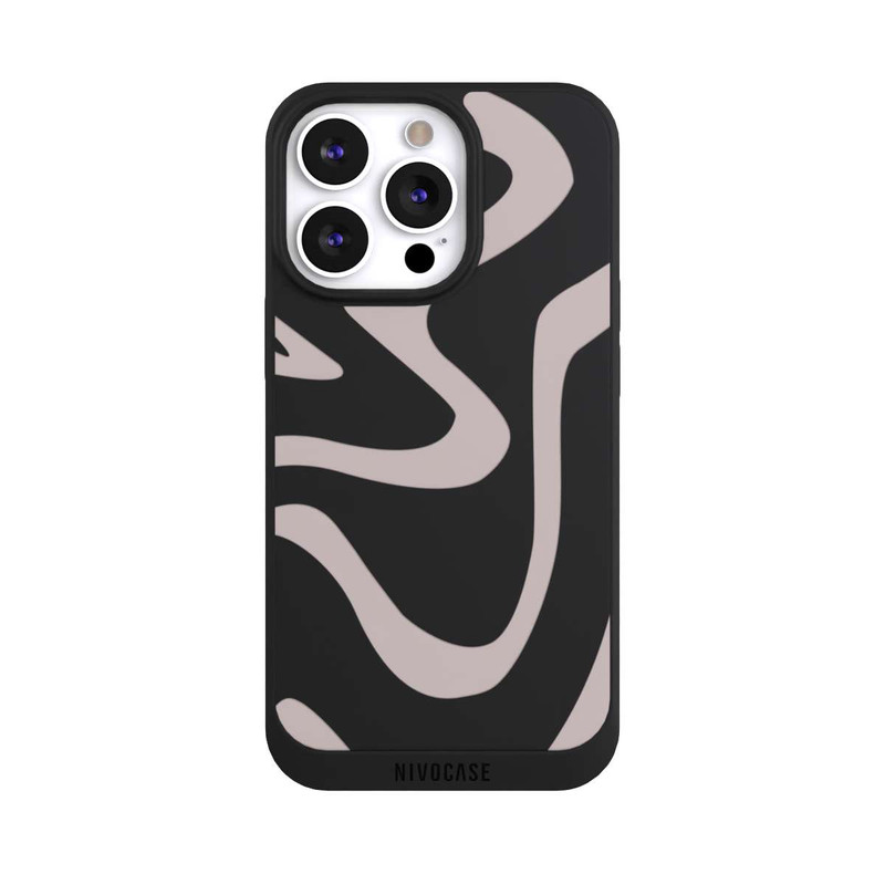 iPhone 13 Pro NIVOpure Linien Wellig Transparent