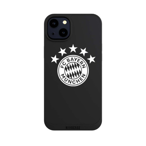Apple iPhone 14 Plus NIVOpure Logo FCB Uni avec Étoiles - sans Fond