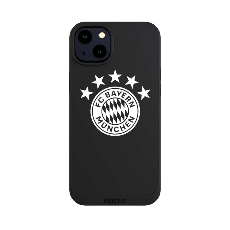 iPhone 14 Plus NIVOpure FCB Logo plain with stars - transparent