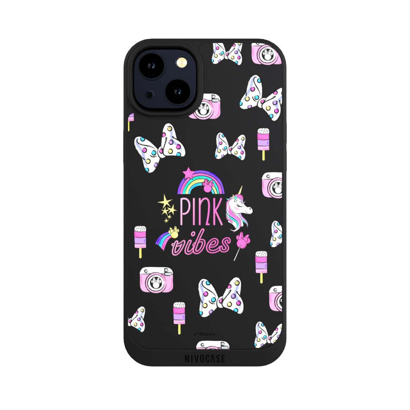 iPhone 14 Plus NIVOpure Pink Vibes Transparent