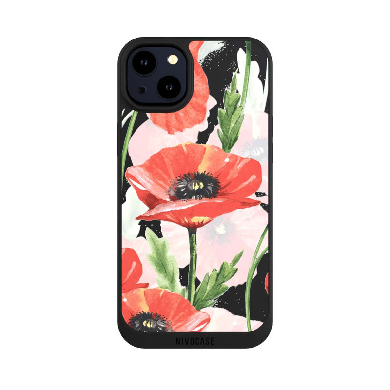 iPhone 14 Plus NIVOpure Lush poppy meadow