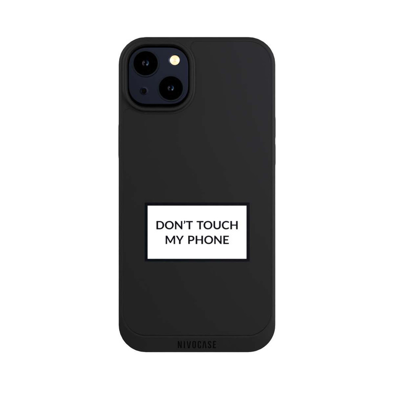 iPhone 14 Plus NIVOpure Do Not Touch My Phone Transparent