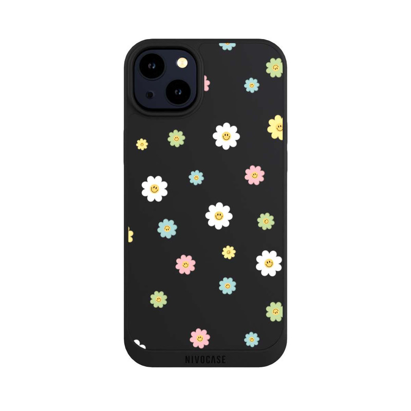 iPhone 14 Plus NIVOpure Flower Power Petit Transparent