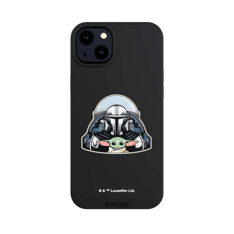 iPhone 14 Plus NIVOpure Mando and Grogu Transparent