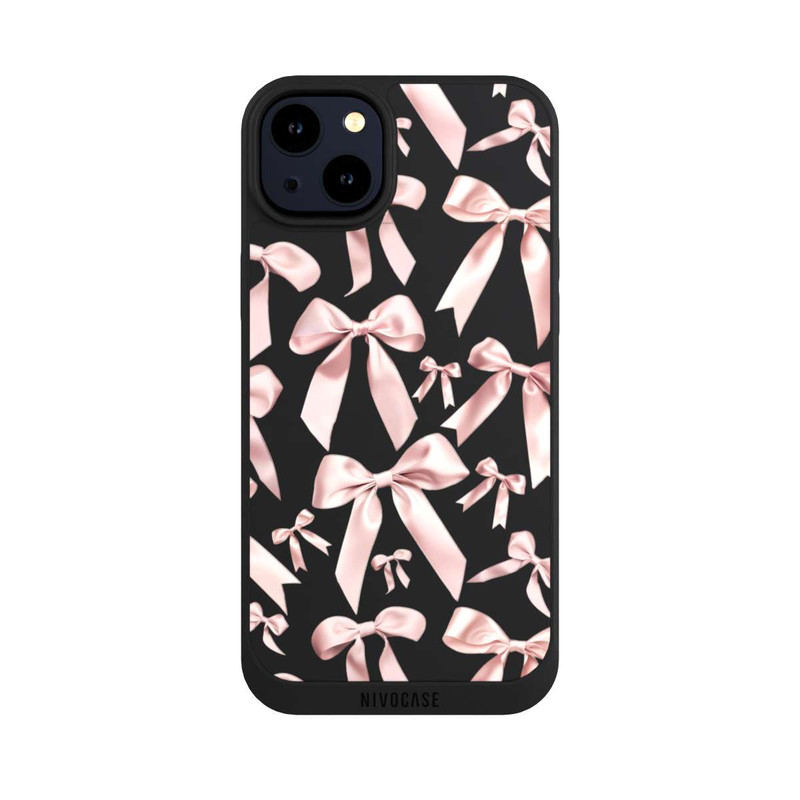 iPhone 14 Plus NIVOpure Rosa Satinschleifen