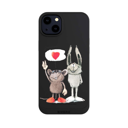Apple iPhone 14 Plus NIVOpure Maus und Hase Transparent