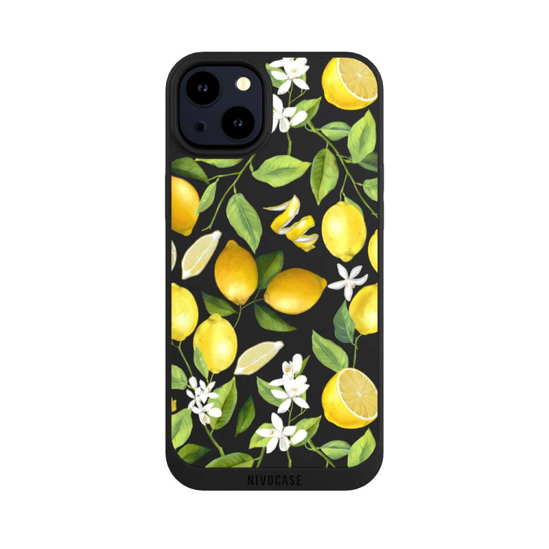iPhone 14 Plus NIVOpure Lemon Summer Wallpaper Transparent