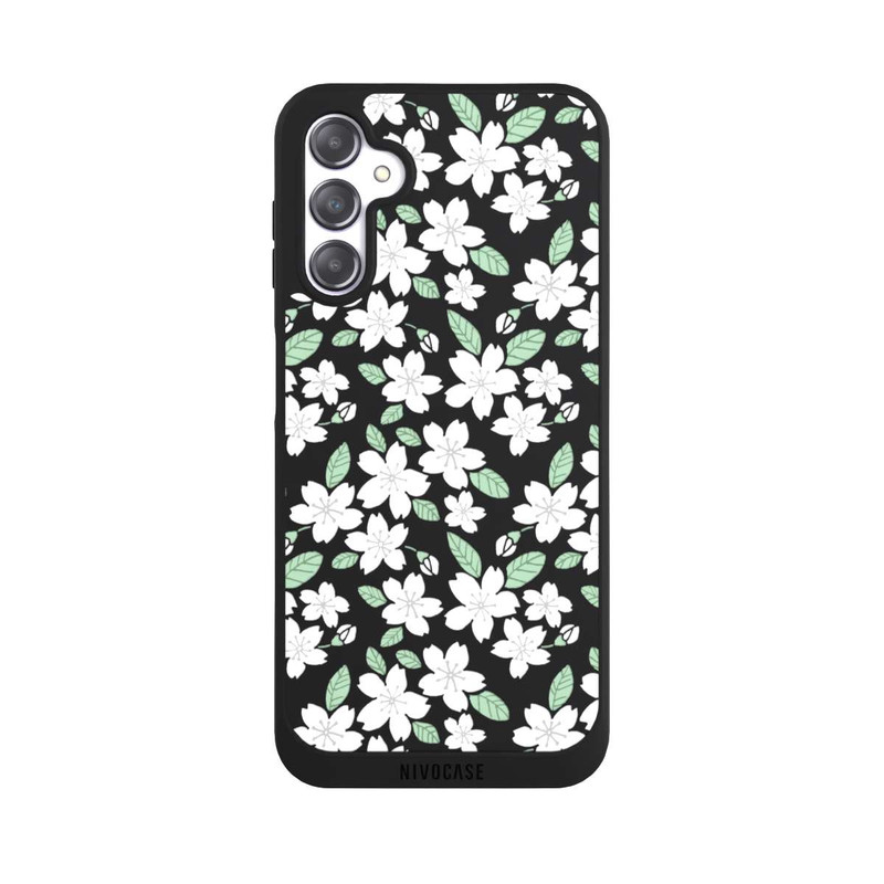Galaxy A14 5G NIVOpure Weisse Blüten ohne Hintergrund