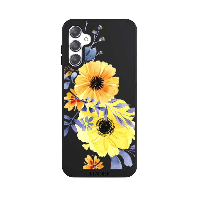 Galaxy A14 5G NIVOpure Gelbe schwedische Blumen